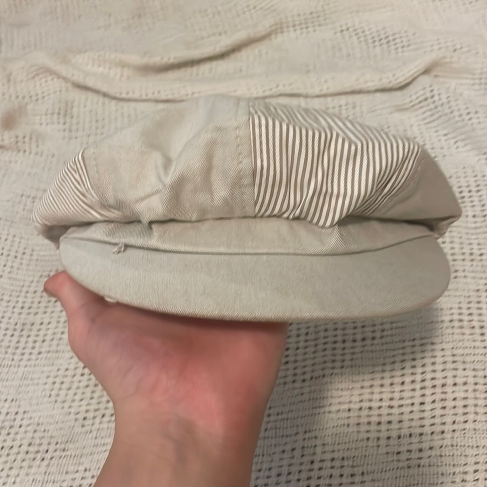 Newsboy hat barley warn